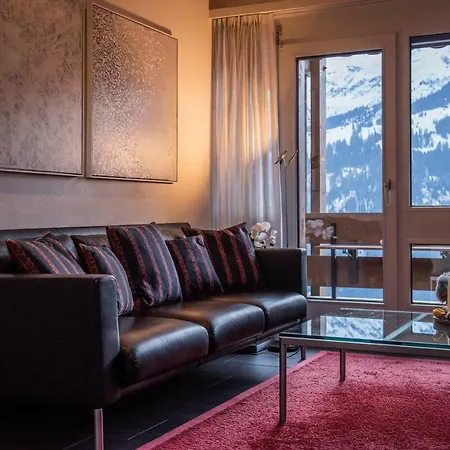 Chalet Primula Penthouse Wengen Exterior photo